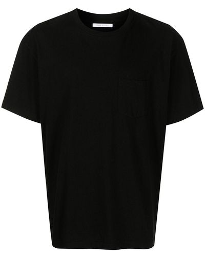 John Elliott T-shirt Met Ronde Hals - Zwart