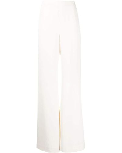 Zimmermann High-waisted Flared Pants - White