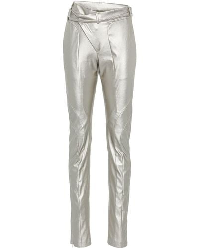 OTTOLINGER Asymmetric Waist Trousers - Grey