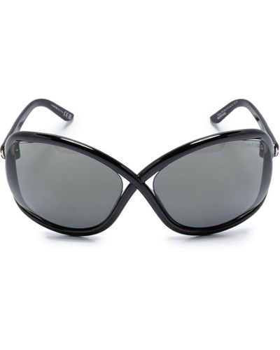 Tom Ford Bettina Butterfly-frame Sunglasses - Grey