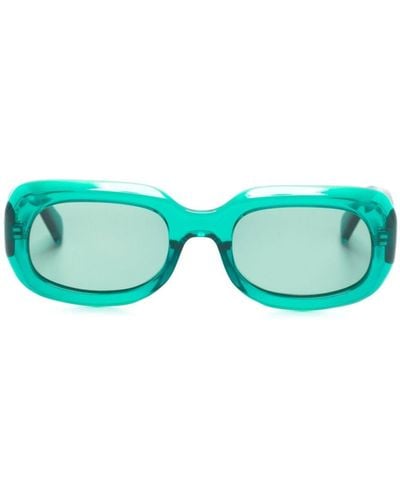 Longchamp Rectangle-frame Sunglasses - Green