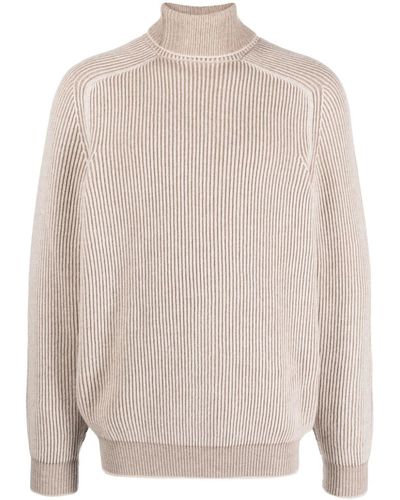 Sease Roll-neck Cashmere Sweater - White