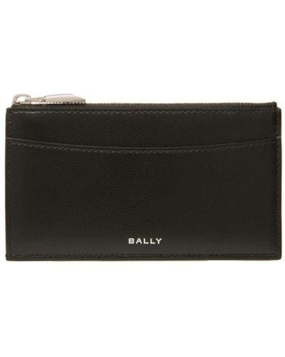Bally Banque Leather Cardholder - White