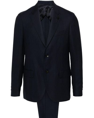 Lardini Einreihiger Anzug - Blau