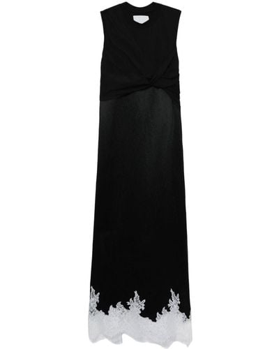 3.1 Phillip Lim ドレープ ドレス - ブラック