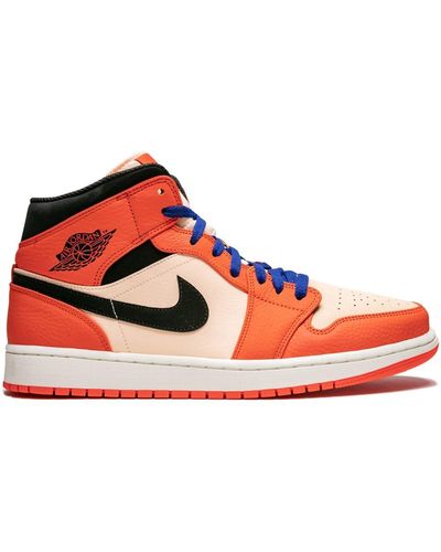 Nike Air Jordan 1 Mid Se - Orange