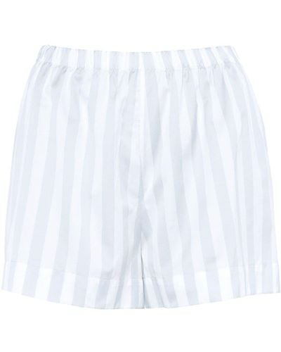 Eres Pause Striped Shorts - White