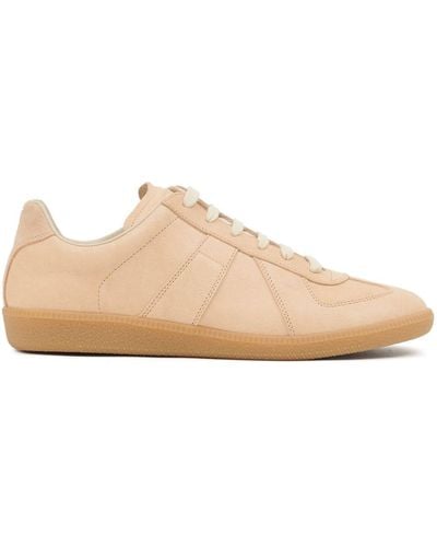 Maison Margiela Replica Panelled Trainers - Natural