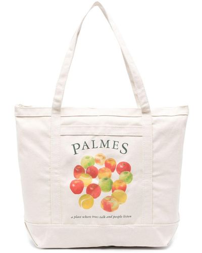 Palmes Bolso shopper con fruta estampada - Blanco