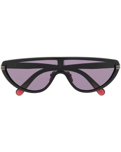Moncler Vitesse Shield-frame Sunglasses - Black