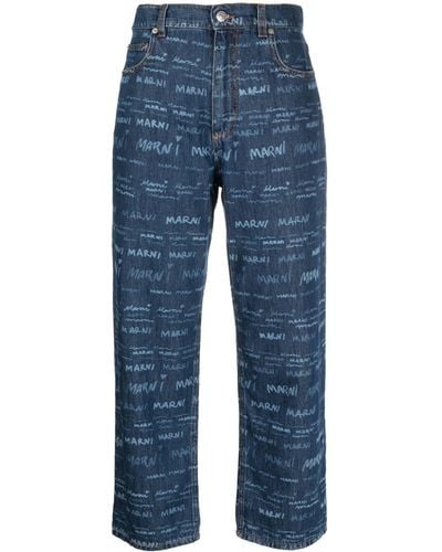 Marni Straight Jeans - Blauw