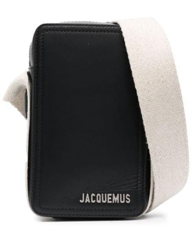 Jacquemus Le Cuerda Verticale Crossbody Tas - Zwart