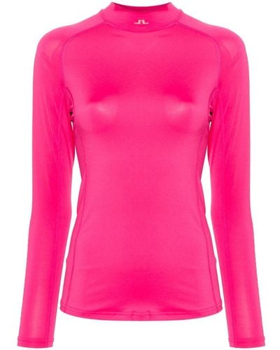 J.Lindeberg Asa Soft Compression T-shirt - Pink