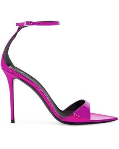 Giuseppe Zanotti Intriigo Strap 90mm Sandals - Pink