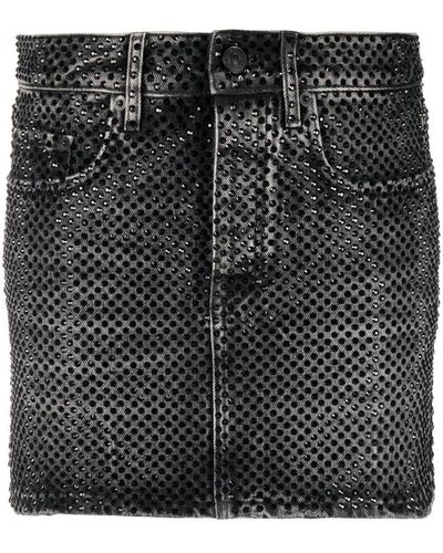 Balenciaga Minifalda con cintura baja - Negro