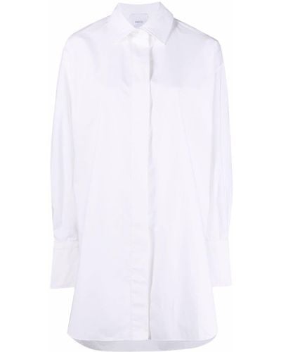 Patou Camicia con stampa - Bianco