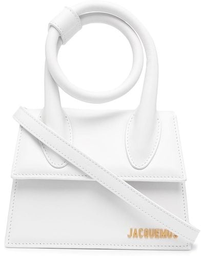 Jacquemus Le Chiquito Noeud Handtasche - Weiß