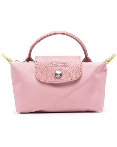 Longchamp Le Pliage Pouch Bag - Pink