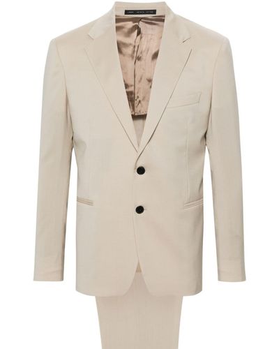 Low Brand Single-breasted Virgin Wool Suit - White