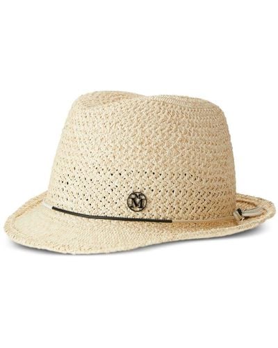 Maison Michel Cappello trilby Karen - Neutro