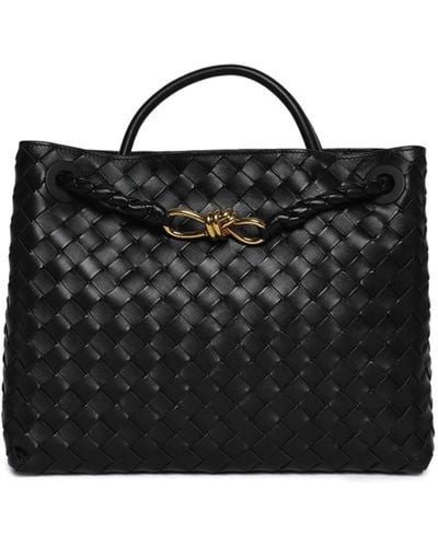 Bottega Veneta Andiamo Shopper - Zwart