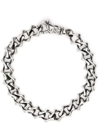 Emanuele Bicocchi Charm Chain-link Bracelet - Metallic
