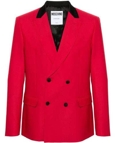 Moschino Double-breasted Tailored Blazer