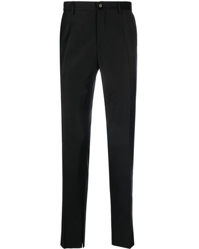Roberto Cavalli Skinny Tailored Wool Trousers - Black