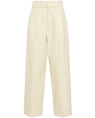 Fear Of God Tapered-leg Tailored Trousers - Natural