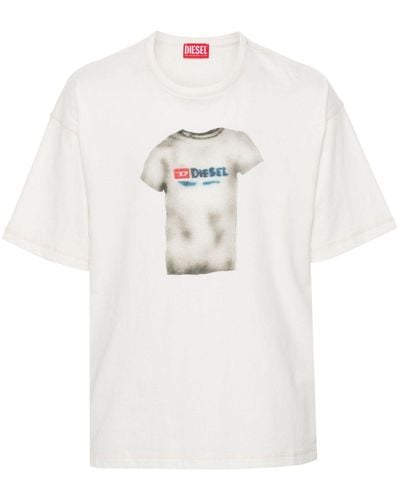 DIESEL T-boxt-n12 Tシャツ - ホワイト