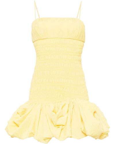 Acler Welland Mini-dress - Yellow