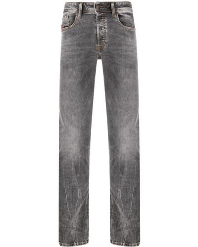 DIESEL Sleenker Skinny Jeans - Gray