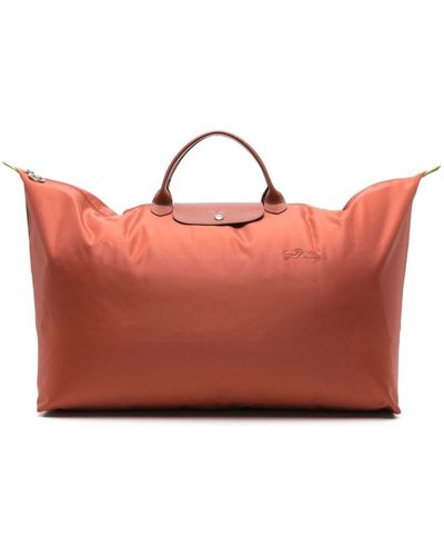Longchamp Mittelgroße Le Pliage Reisetasche - Rot