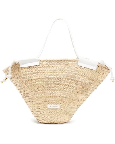 Altuzarra Basket Palm Tote Bag - Natural