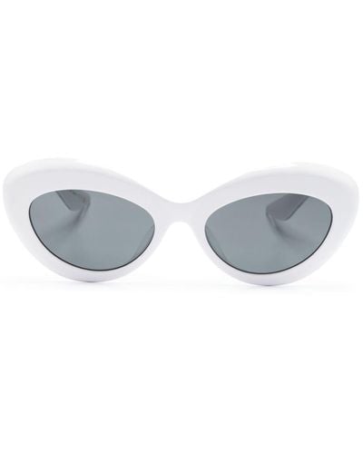 Oliver Peoples Sonnenbrille mit Cat-Eye-Gestell - Grau