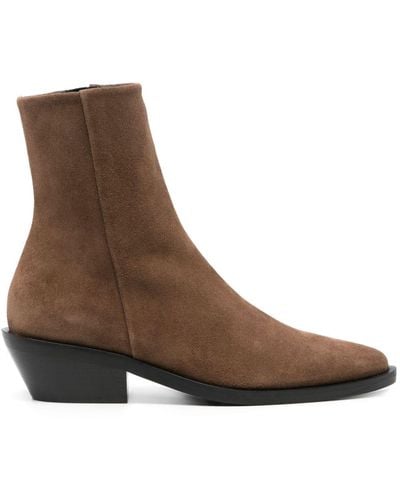 A.Emery Hudson 45mm Suede Boots - Brown
