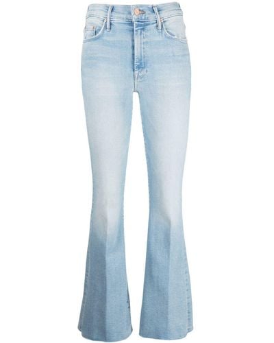 Mother Straight-leg Flared Jeans - Blue