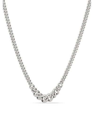 Tom Wood Recycled-silver Dean Chain Necklace - Metallic