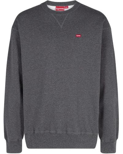 Supreme Sweatshirt mit Logo - Grau