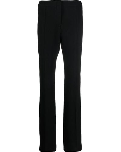 Moschino Tailored Straight-leg Pants - Black