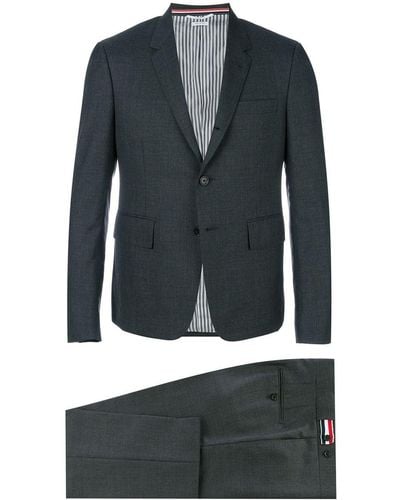 Thom Browne Slim-cut Single-breasted Suit - Grey