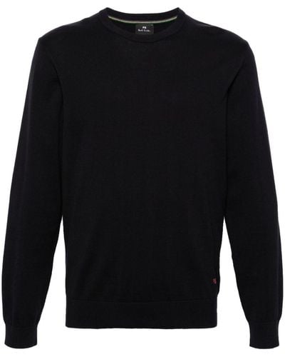 PS by Paul Smith Logo Embroidery Shirt - Black