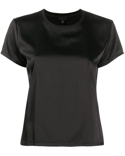 ATM Camiseta con cuello redondo - Negro