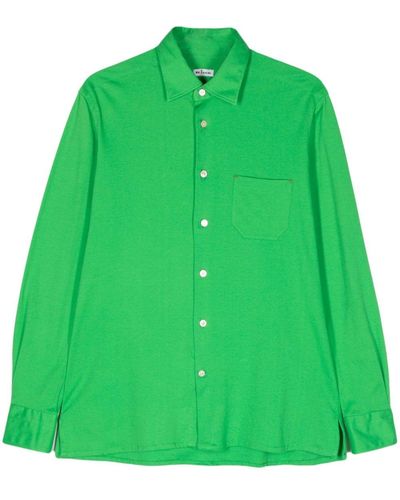 Kiton Katoenen T-shirt - Groen