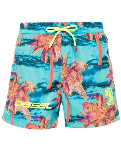 DIESEL Bmbx-ken Swim Shorts - Blue