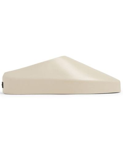 Fear Of God Smooth Finish Flat Mules - White