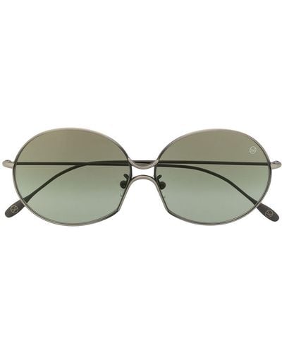 Cutler and Gross Kingsman Round-frame Sunglasses - Grey