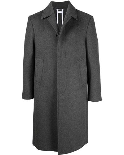 Thom Browne Single-breasted Coat - Gray