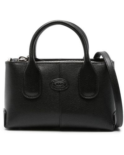Tod's Di Leather Mini Bag - Black