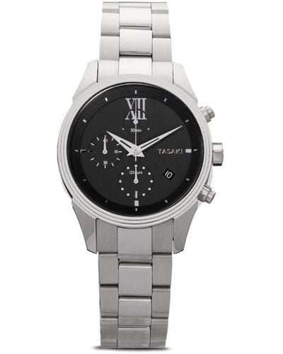 Tasaki Odessa Chronograph Horloge 40 Mm - Zwart